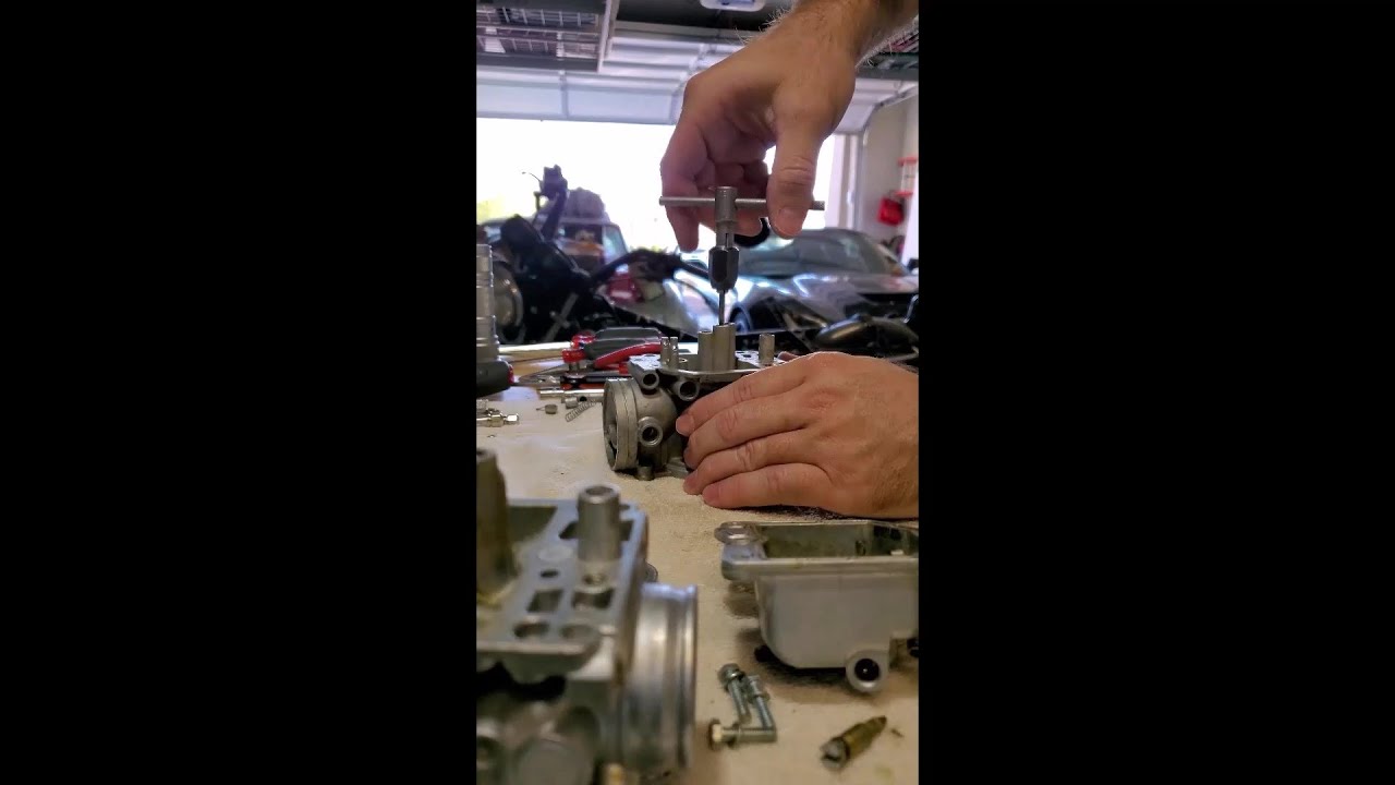5.  Honda CBX Idle Jet Removal