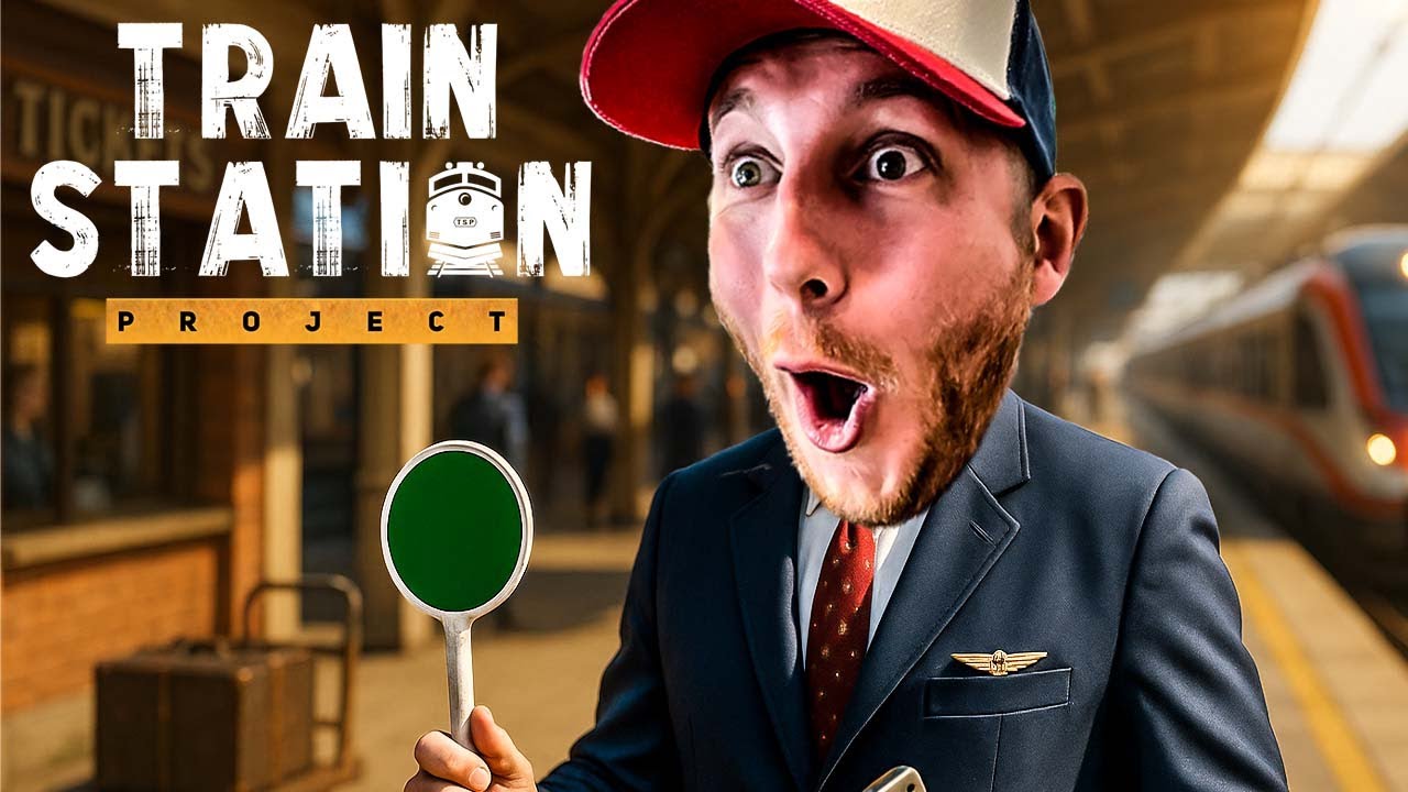 Ich KAUFE & RENOVIERE einen BAHNHOF und verkaufe ZUGTICKETS 🚄 Train Station Project!