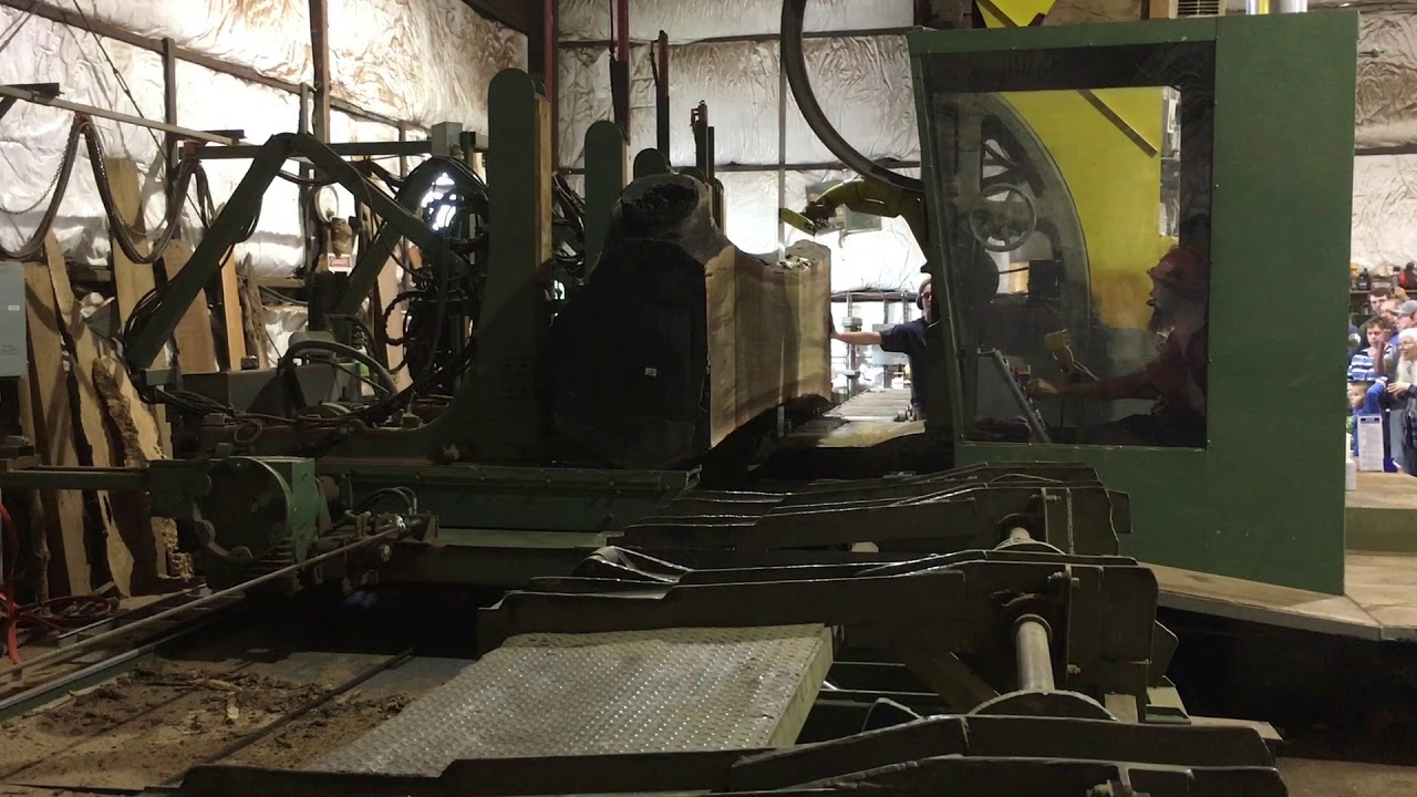 Hearne Hardwoods Vertical Band Mill In Action