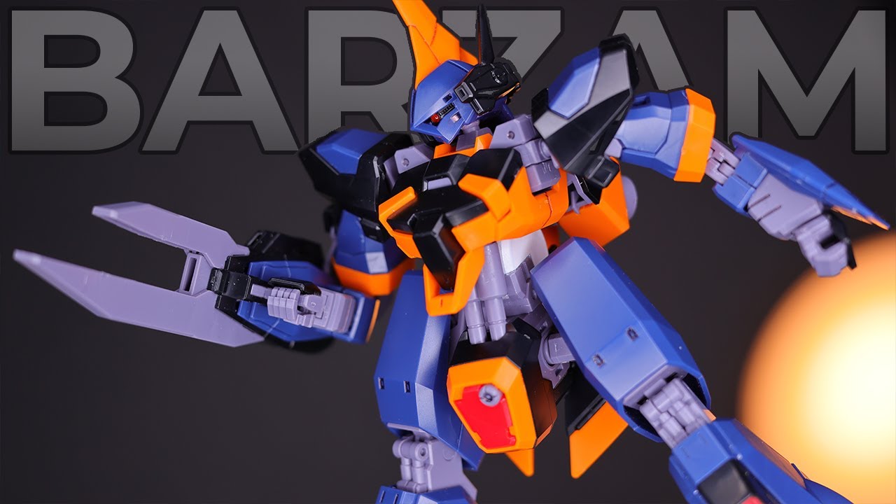 HG 1/144 Barzam and Barzam Re-Zeon Captured Review | A.O.Z RE-BOOT