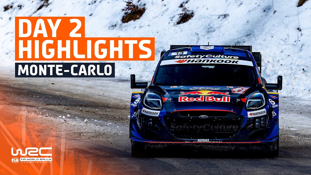 Day 2 Highlights | WRC Rallye Monte-Carlo 2025