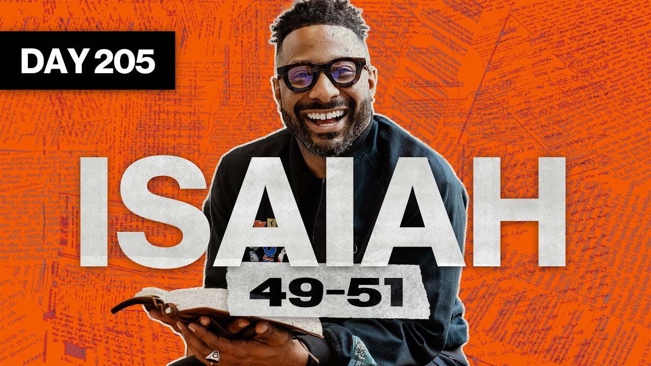 Day 205: Isaiah 49-51 | Read The Bible In A Year | Bible Study with Commentary by Dr. Manny Arango