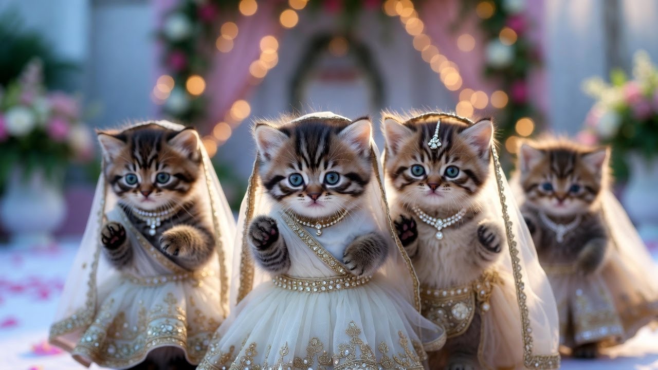 बिल्ली डांस | Cute Cat Dance funny video🤣💃video #ai #catdance #C For Cat