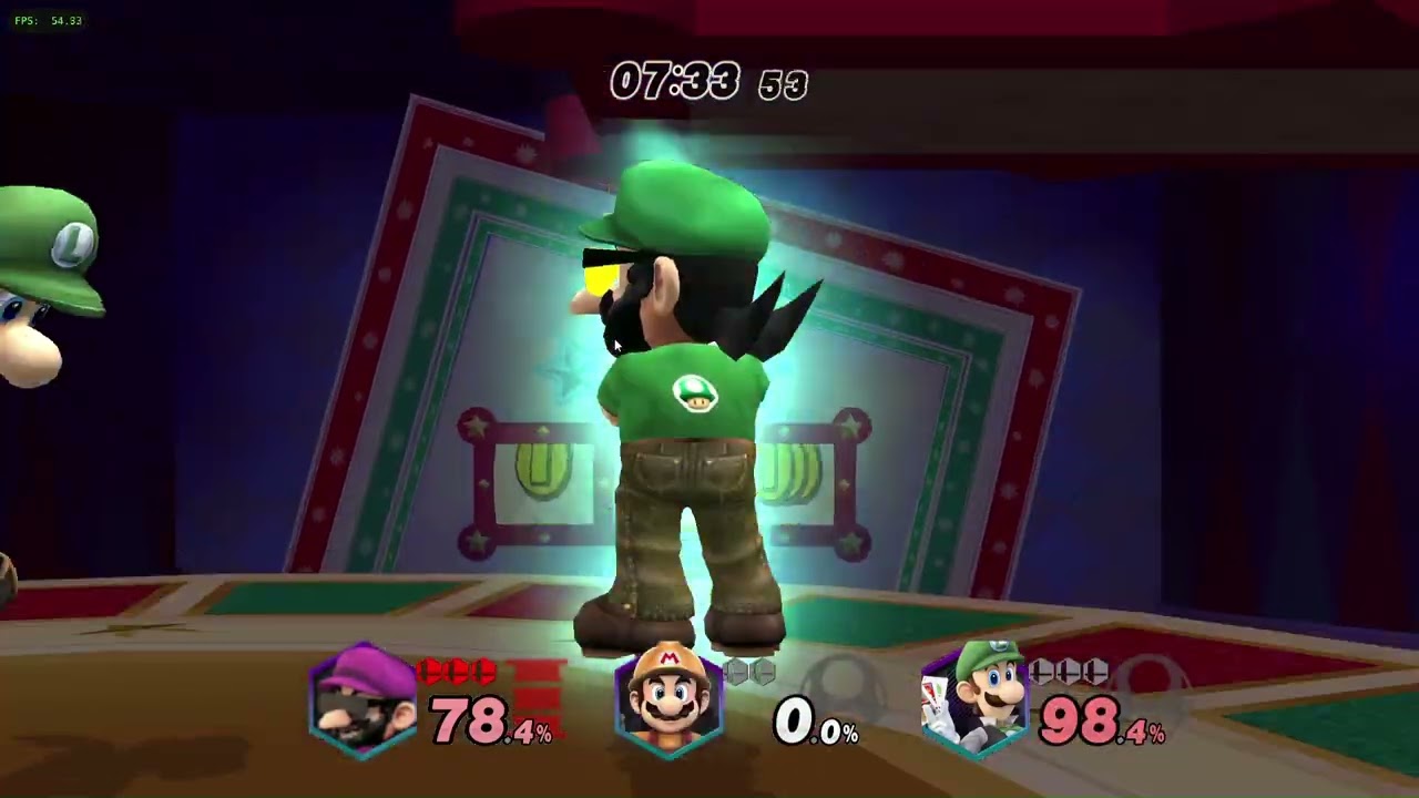 foreman Spike vs builder Mario and casino luigi