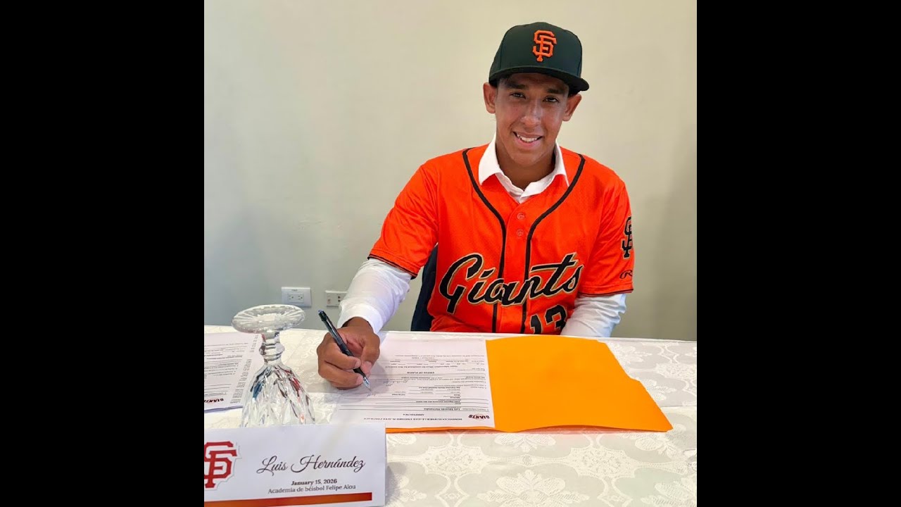 Giants sign top international prospect Luis Hernandez