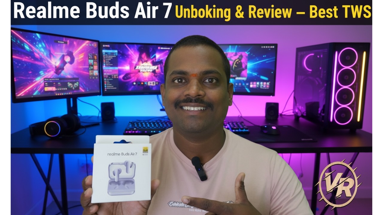 Realme Buds Air 7 the best TWS under 3000?  | Unboxing & Review in telugu | VR GADGET WORLD | Realme