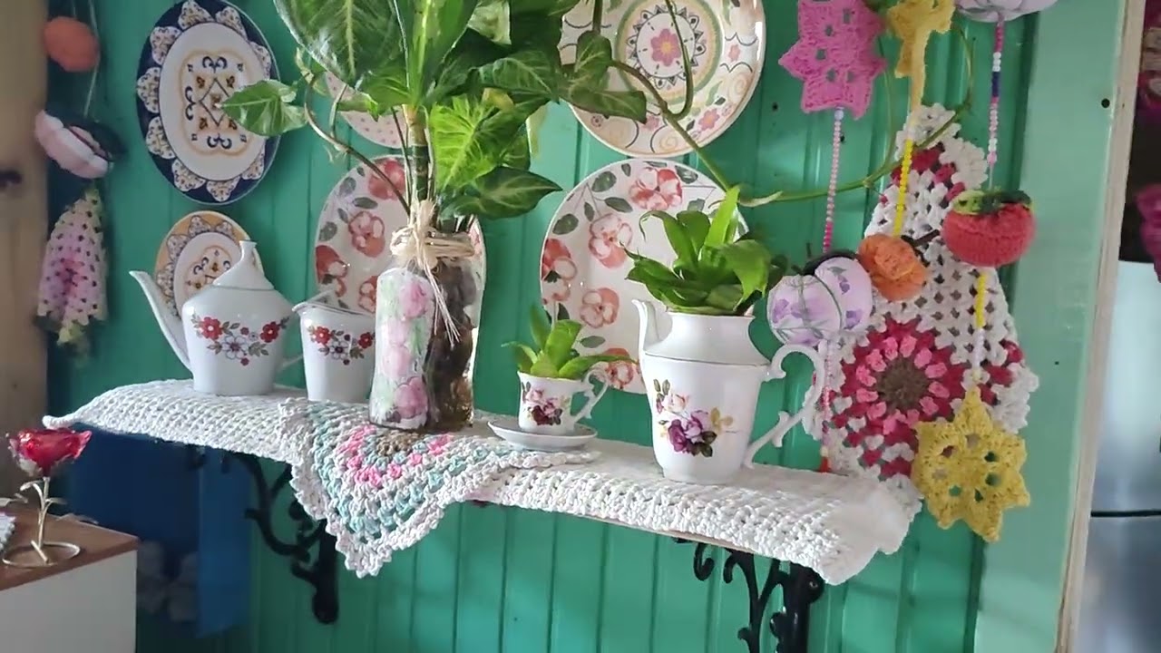 Mais um garimpo #artesanatos #decoracaocriativa #maximalismo 
