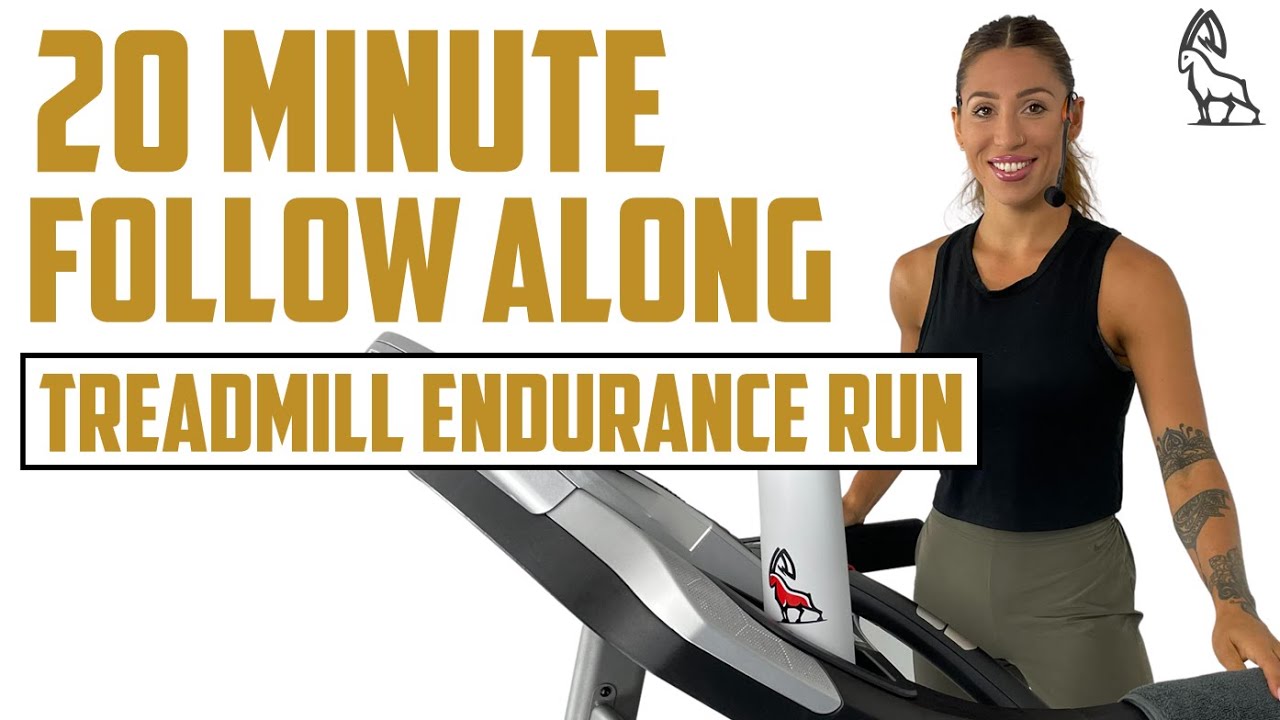 20 MIN Run with Me Endurance Workout!