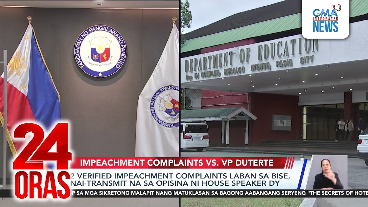 House expected to tackle VPSD impeachment raps by Feb 9 | 24 Oras
