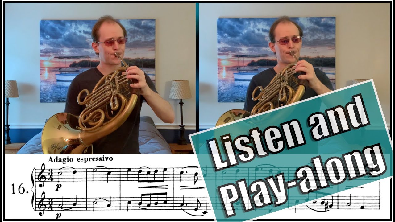 French Horn Duet: Henri Kling Duet #16 - Adagio Espressivo in F Major - Ensembles on Demand