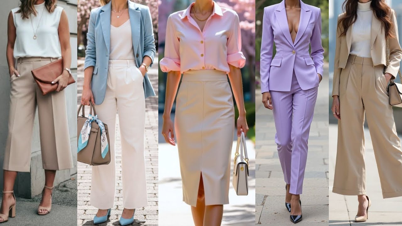 CONJUNTOS Y COMBINACIONES DE ROPA DISCRETOS Y ELEGANTES