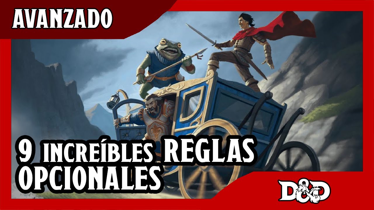 9 increíbles REGLAS OPCIONALES para #dungeonsanddragons del Dungeon Master's Guide
