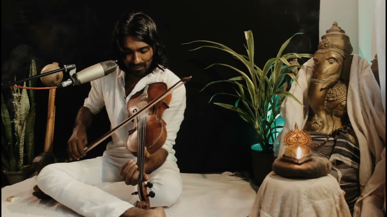 යමන් රාගය-Raga yaman  |  -North Indian Violin Lesson -Thushara Thillakarathna