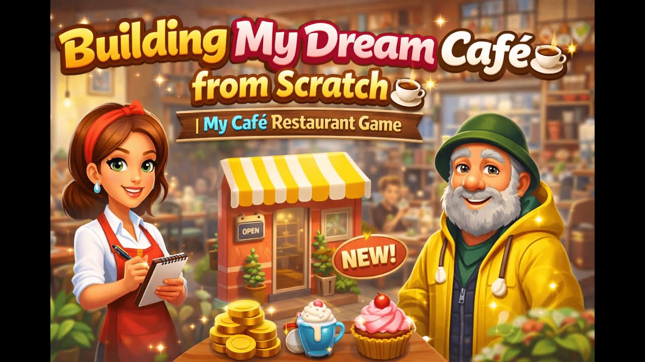 Building My Dream Café from Scratch ☕✨ | My Café Restaurant Game