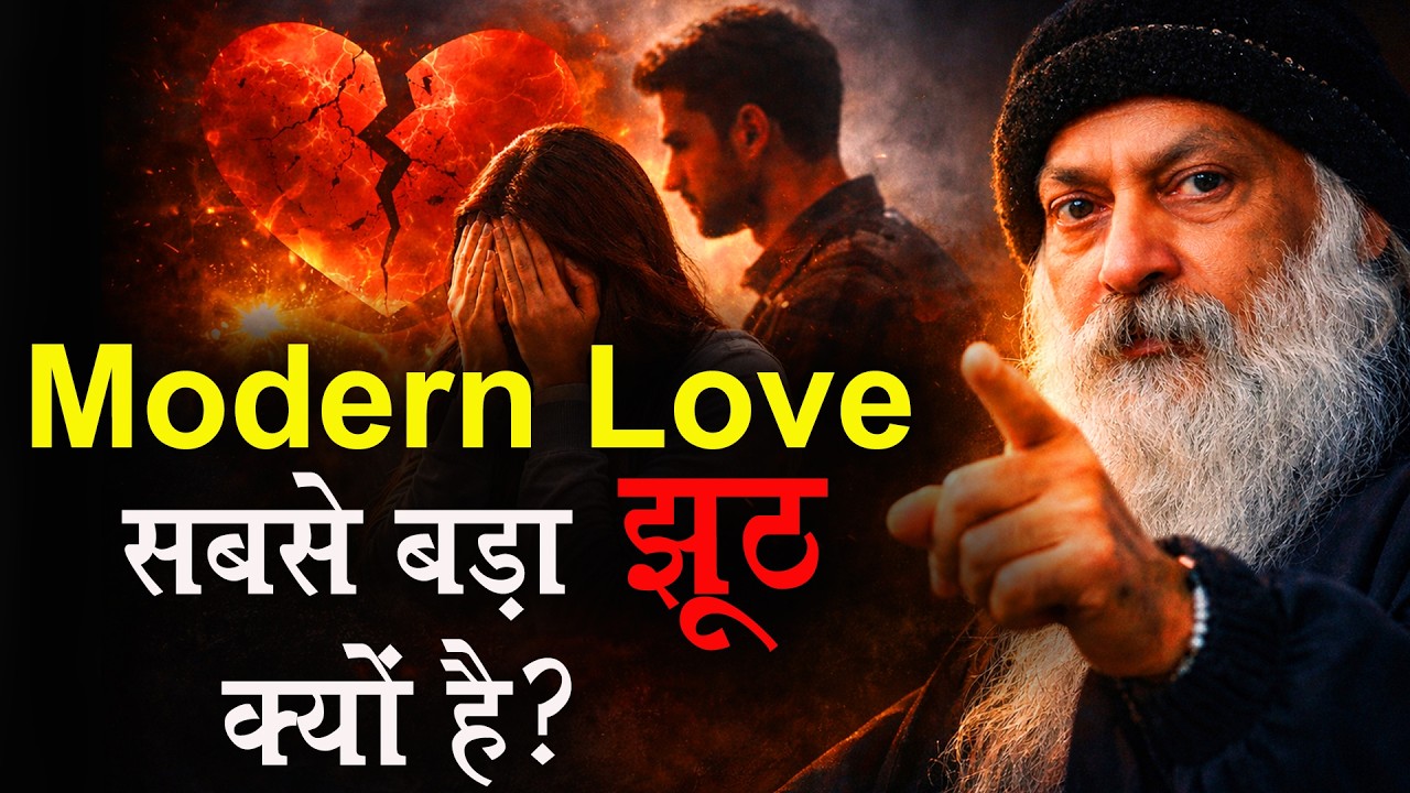 Modern Love सबसे बड़ा झूठ क्यों है? | Osho Truth on Love & Fear | Gen-Z Reality | Osho Inspired