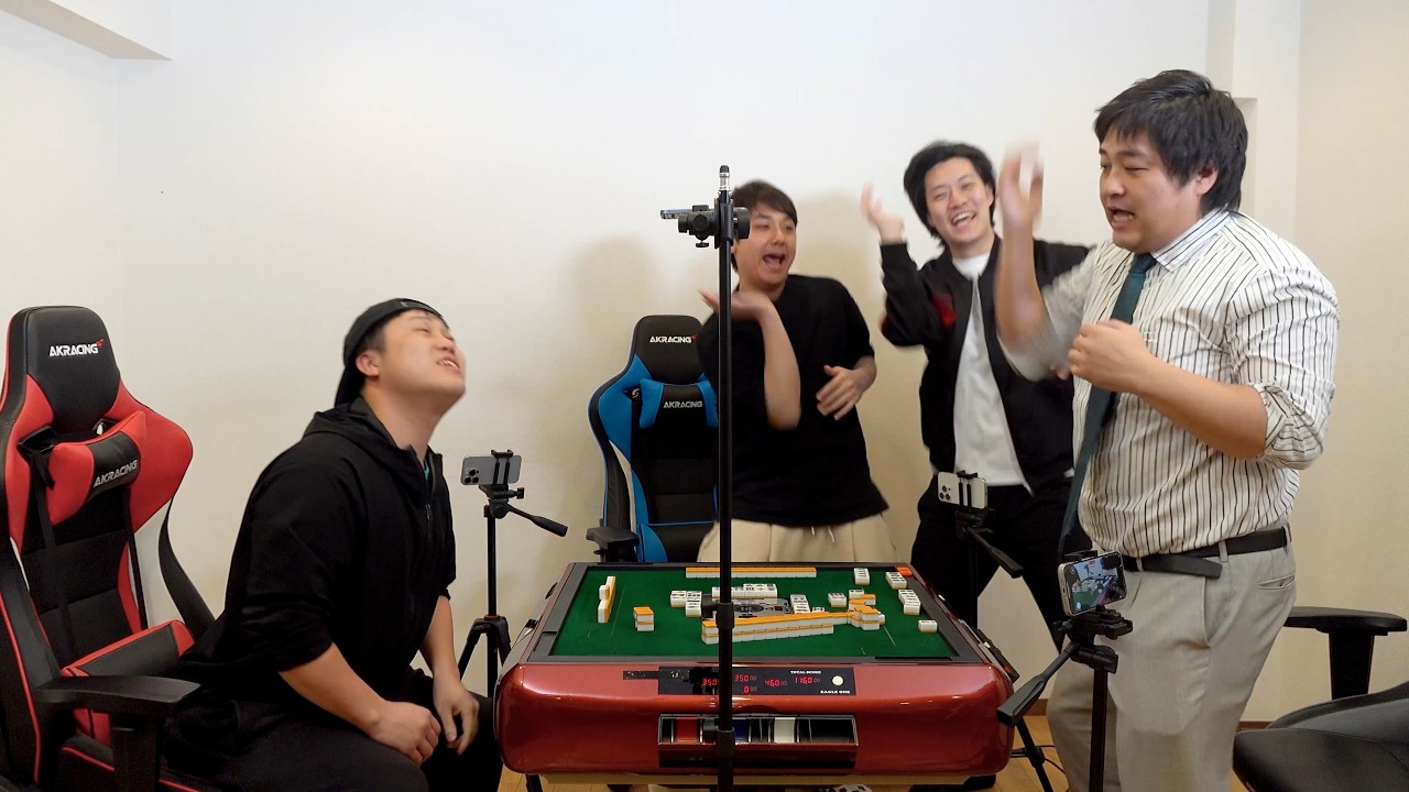 四兄弟麻雀新シーズン開幕からいきなり役満が出た！【デカピン(ソシー)麻雀#19-1】