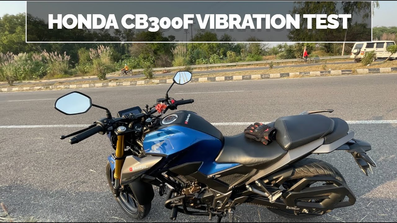 2024 HONDA CB300F VIBRATION TEST