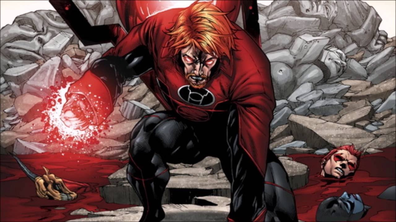 Atrocitus and the red lanterns tribute