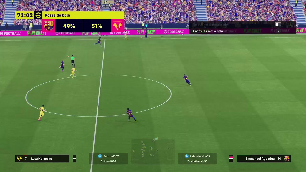 Barcelona x  Verona copa do Brasil
