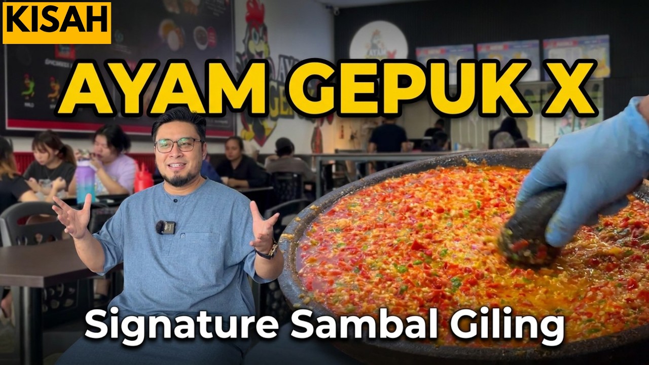 PEDAS GILA! Shahir AF buka restoran ayam gepuk di sepang?