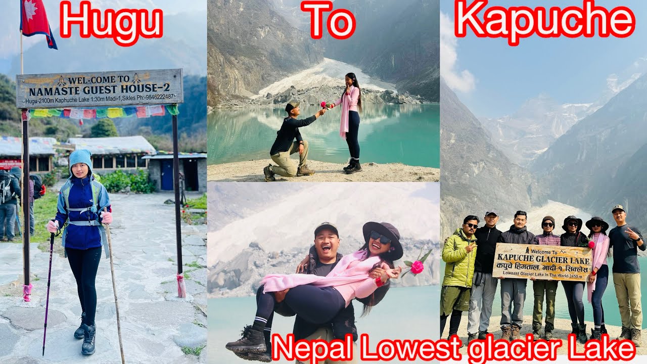 एकै दिनमा Hugu बाट Kapuche पुगेर फेरि सिक्लेस आइपुग्यो😊|| Nepal Lowest Glacier Lake|| trek day -4