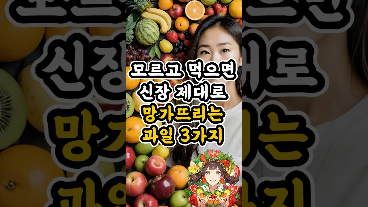 &ldquo;신장 망가뜨리는 과일 3가지, 당신도 먹고 있다면?&rdquo; #신장건강 #피해야할과일 #건강주의