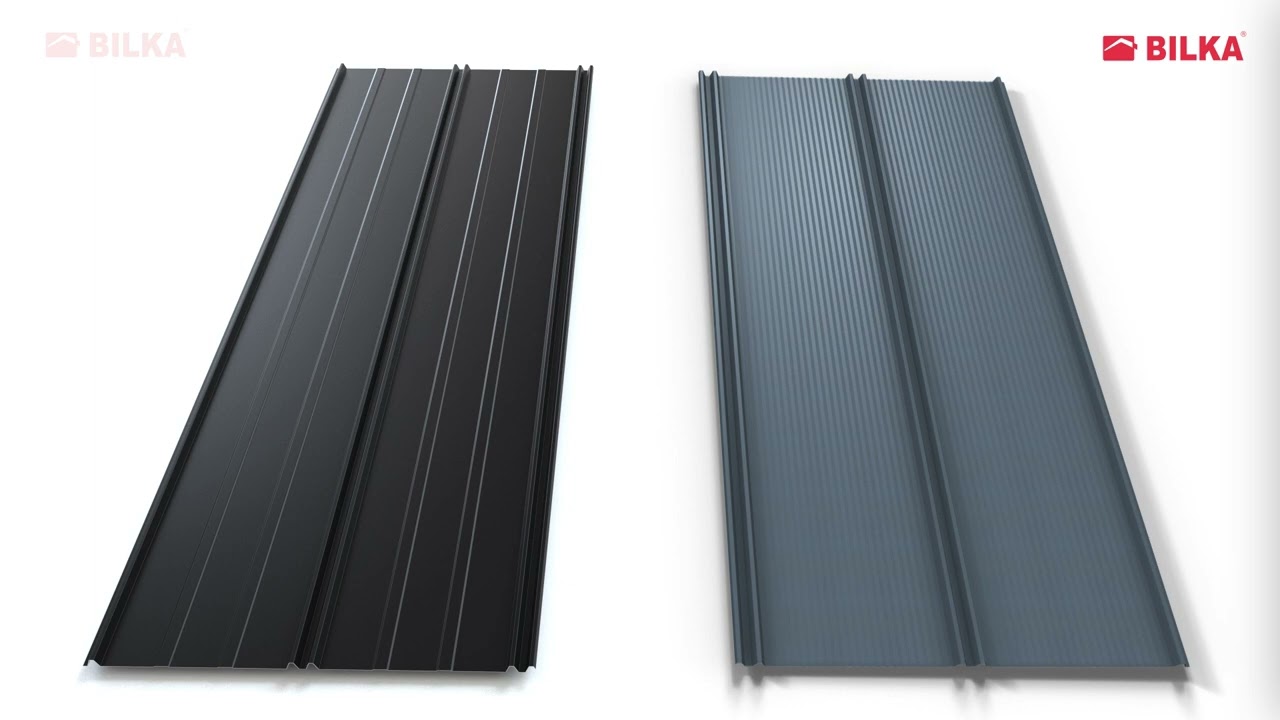 Învelitoare metalică BILKA Retro Duo & Retro Duo Micro Ribs