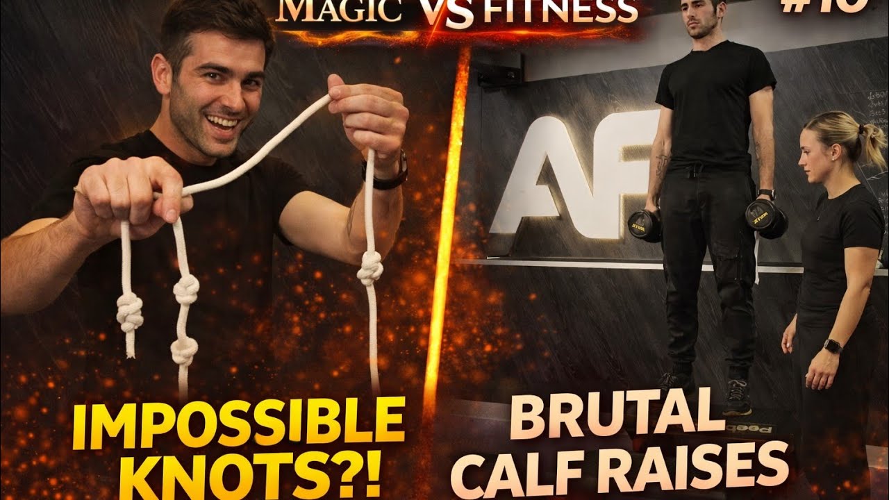 Knots Appear From NOWHERE… Then Calf Raises Burn 🔥 | Magic VS Fitness Ep.10