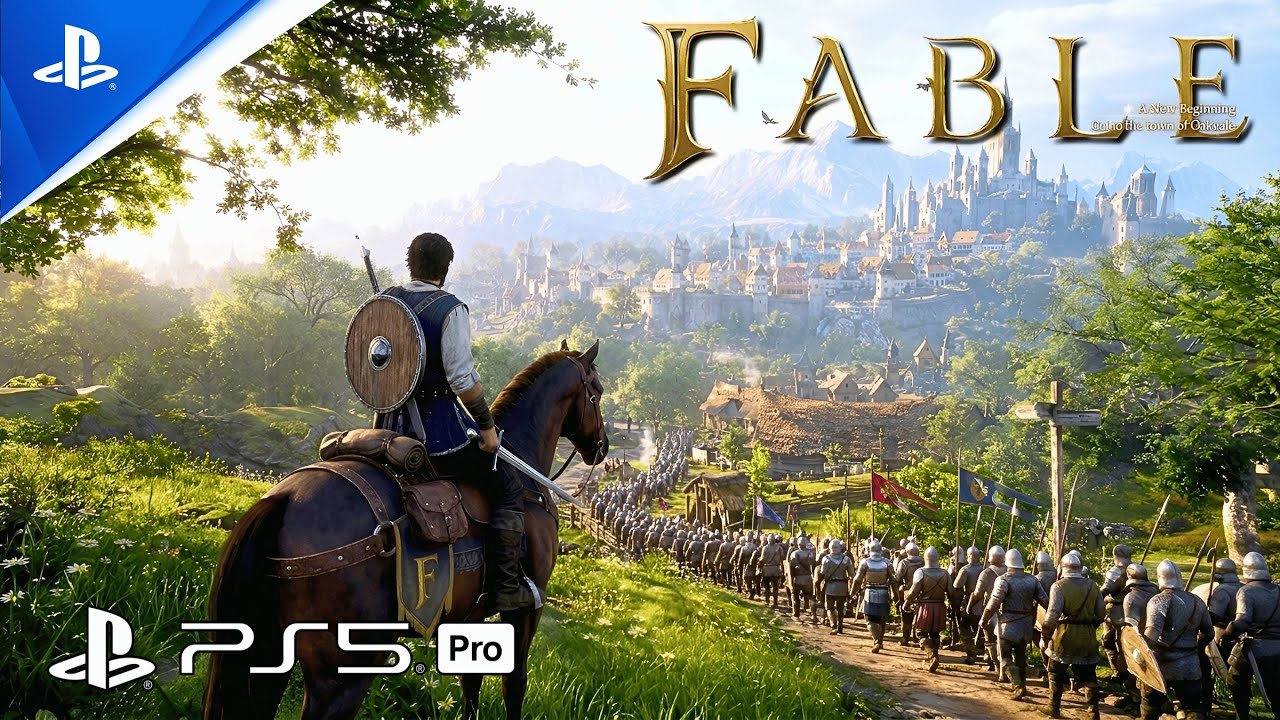 FABLE: Новый геймплей в открытом мире и демонстрация персонажа (обзор графики 4K Ultra HD)