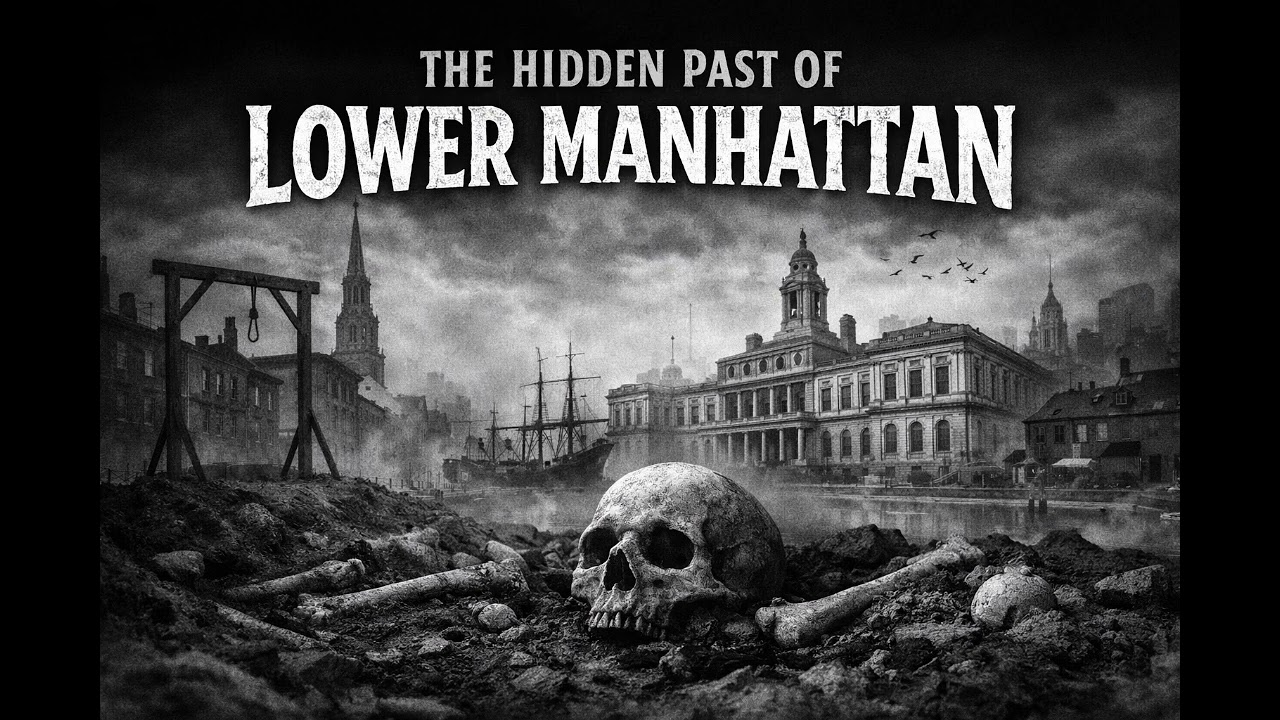 THE BURIED SECRETS OF LOWER MANHATTAN you’re walking above lives the city forgot.