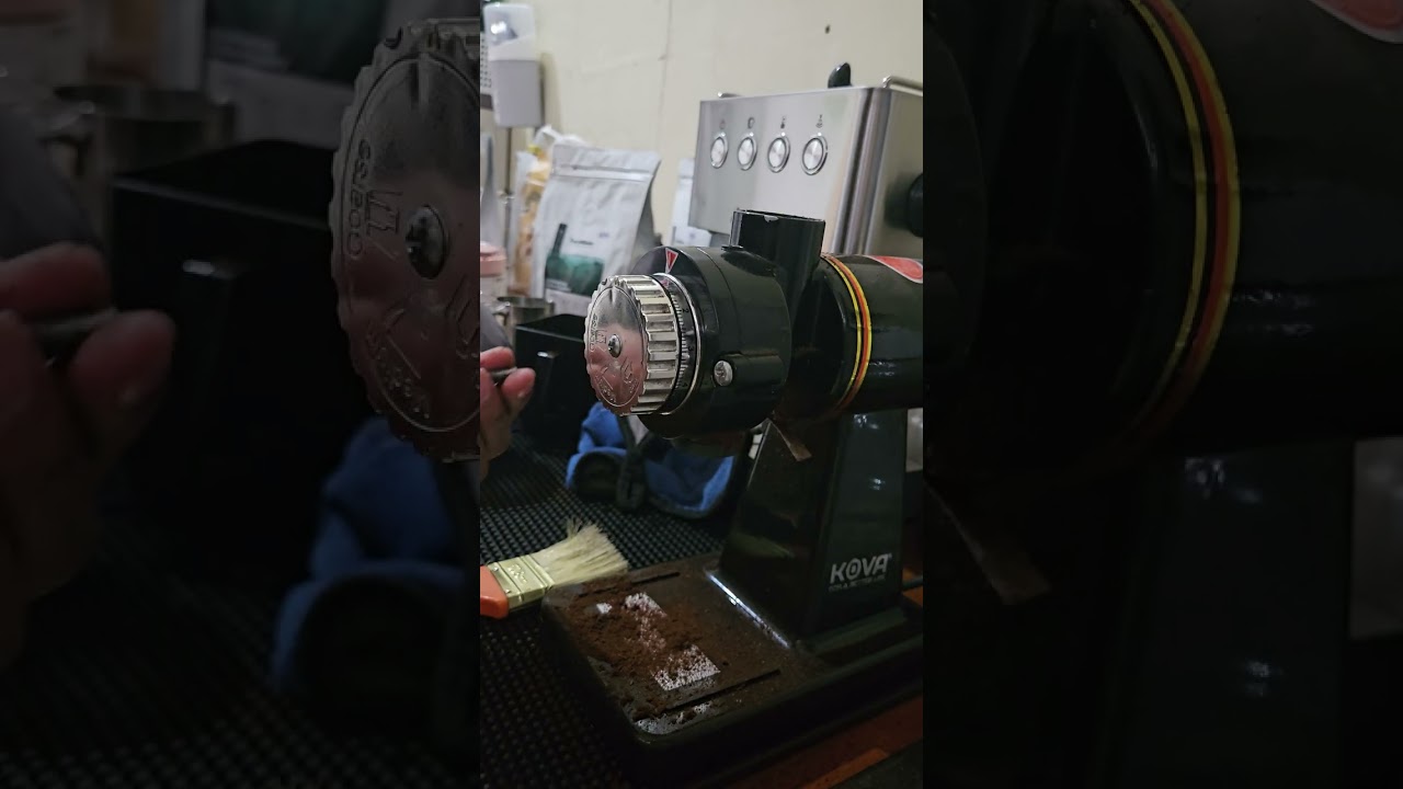 Tutorial membersihkan mesin grinder kopi 600N