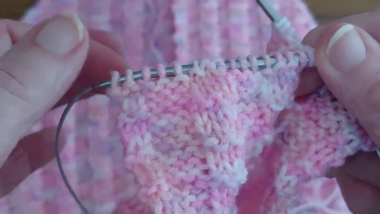#126, Урок по вязанию платочной вязкой, Sheila's Just Knitting
