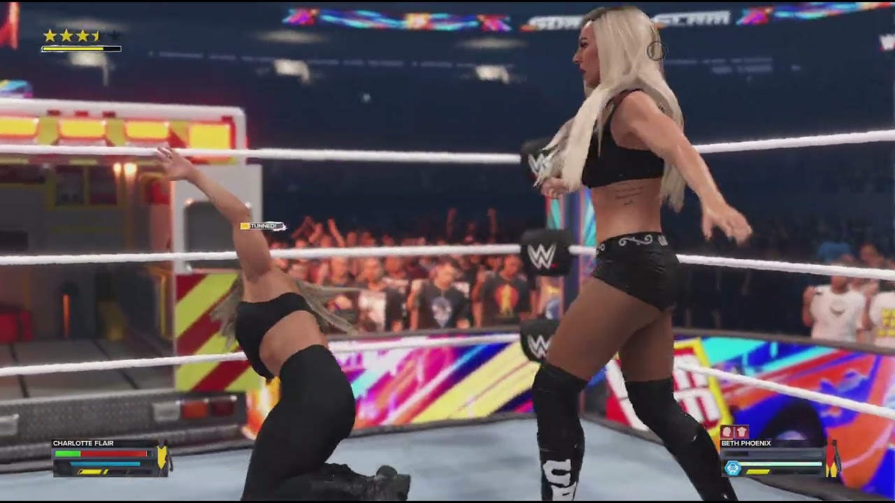 Charlotte Flair Vs Beth Pheonix (2)