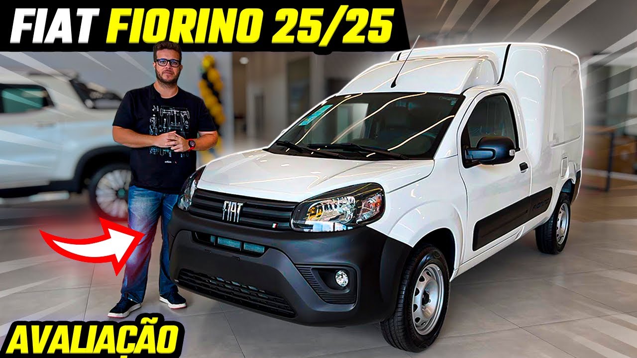 NOVA FIAT FIORIONO 2025/2025 - AGORA COM NOVO MOTOR E MAIS EQUIPADA