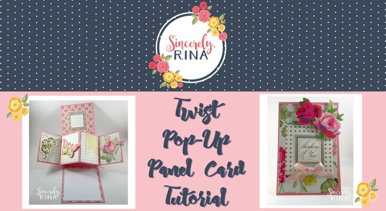 Twist Pop Up Panel Card Tutorial