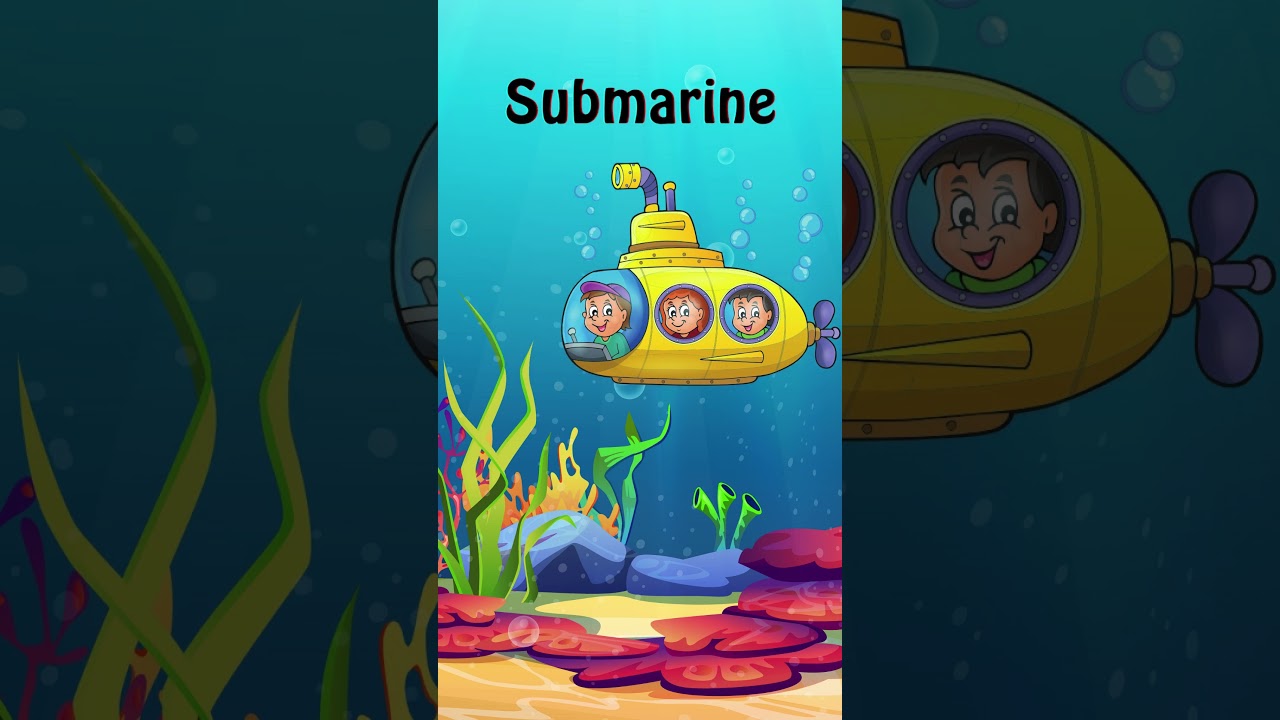 Water transportation | Water Transport for kids | water vehicles  #kidslearning #watertransport