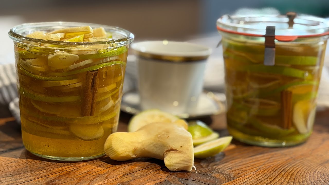 Sciroppo naturale miele limone e zenzero: rimedio casalingo per tosse e raffreddore
