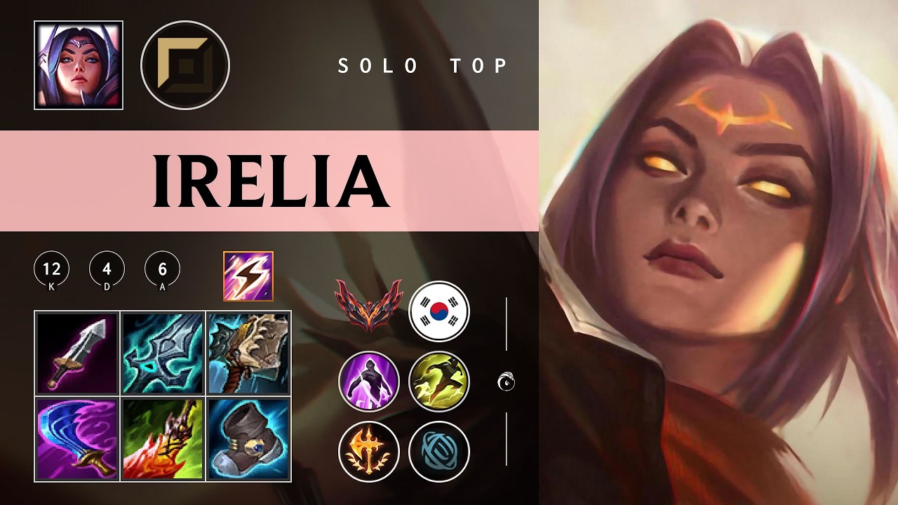 Irelia Top vs Shen - KR Grandmaster Patch 26.04