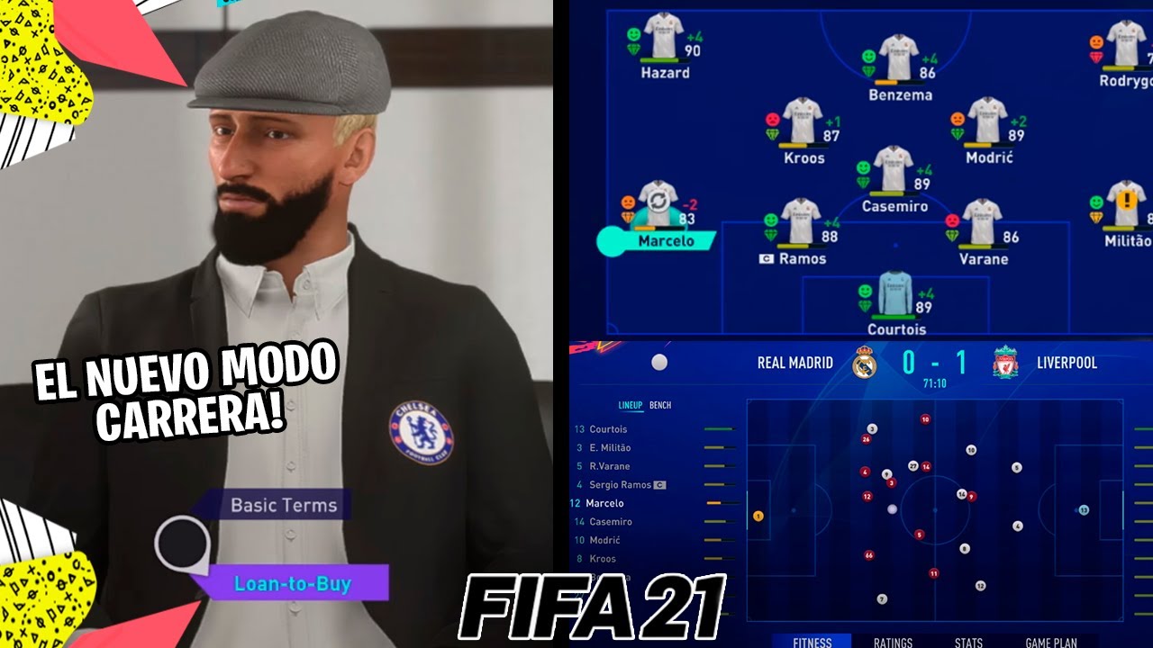 TODAS LAS NOVEDADES DEL MODO CARRERA DE FIFA 21