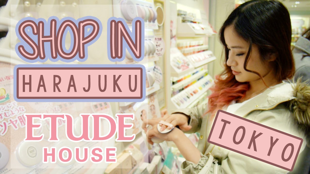 Shop in JAPAN: Harajuku, TOKYO | EXCLUSIVE ETUDE HOUSE TOUR | Korean Makeup feat. Sunnydahye