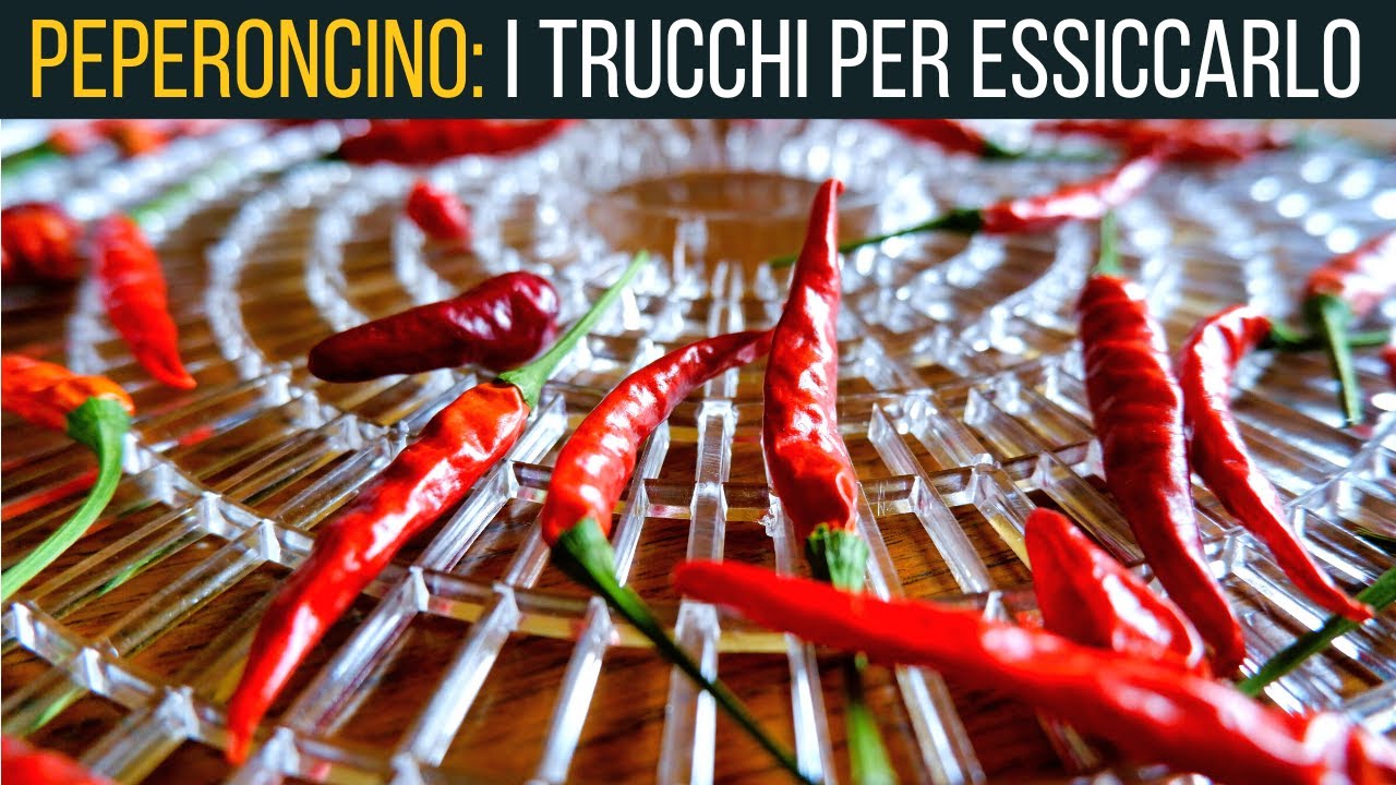 Come essiccare il peperoncino 🌶 | Food Stories