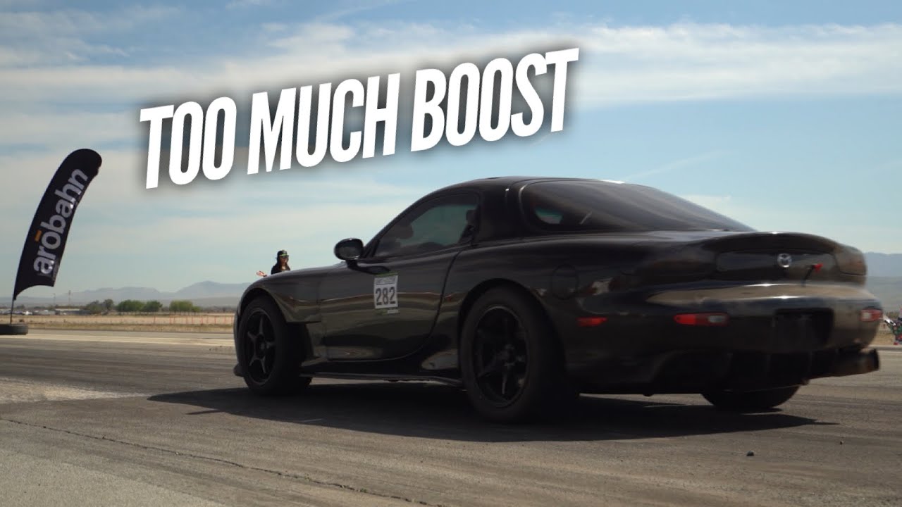 Too much POWER! 3 Rotor Half Mile burnouts in every gear