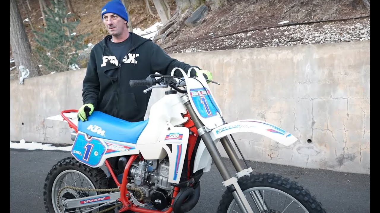 WIZARD TUNED 1986 KTM 500 MX BIG BORE MONSTAA!!!