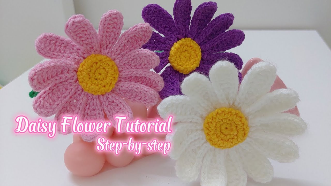 Part 3 | Beautiful Daisy Flower 🌼 | Step-by-Step Tutorial 