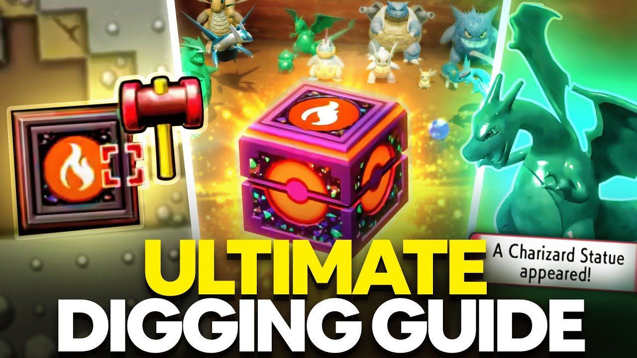 The ULTIMATE Grand Underground Digging Guide in Pokemon Brilliant Diamond and Shining Pearl