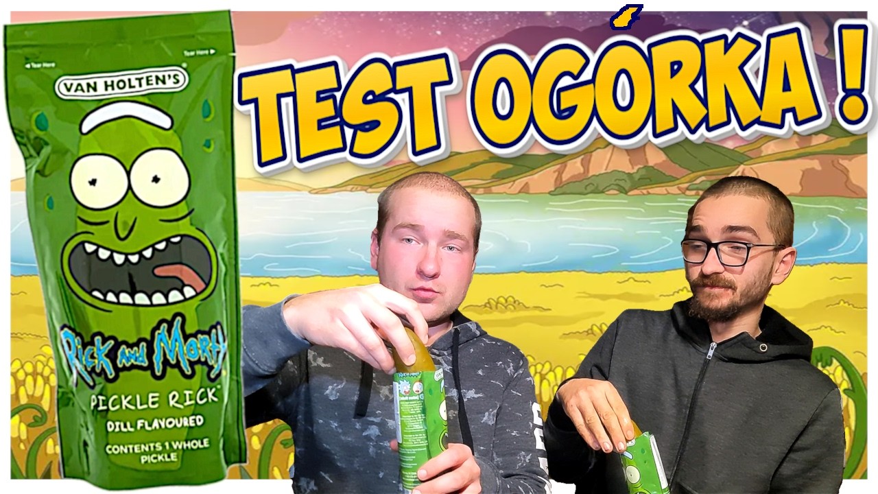🥒 VAN HOLTEN'S Pickle Rick czyli TEST og&oacute;ra z serialu Rick i Morty! 🥒