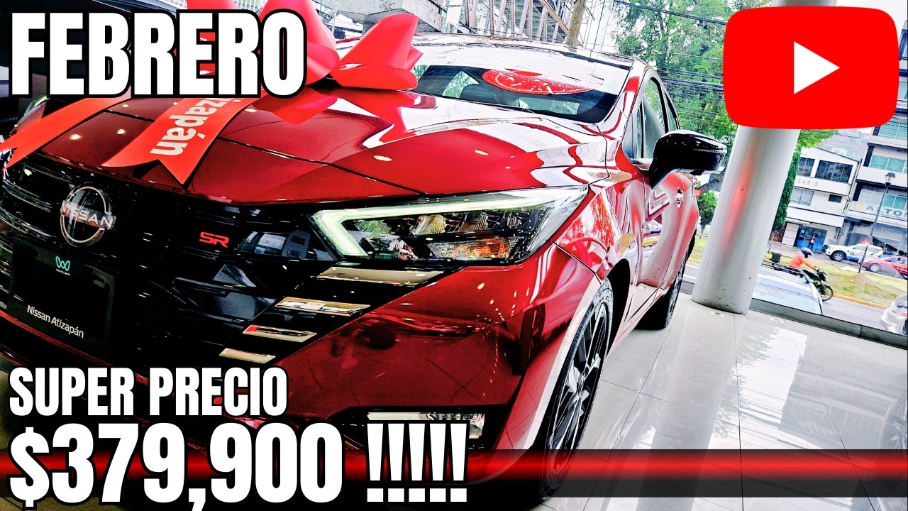 NISSAN VERSA SR 2025 *SUPER PRECIO ESPECIAL FINANCIADO | RESEÑA FEBRERO SEDAN 118 HP XTRONIC CVT