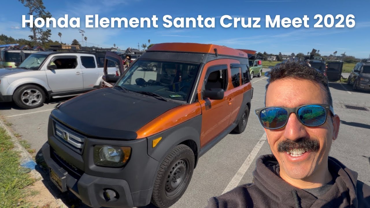Honda Element Meet Santa Cruz 2026 | Campers, Mods & More!