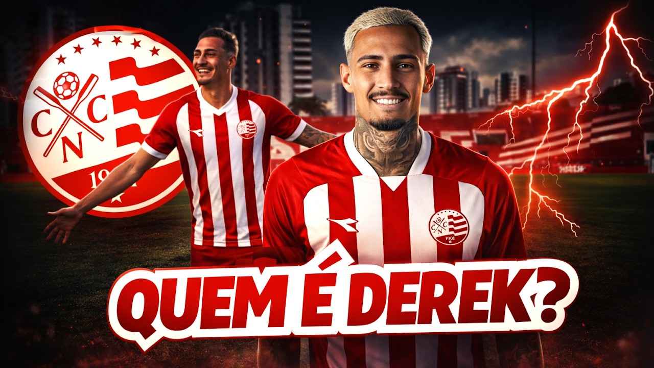 QUEM É DEREK? NÚMEROS, HISTÓRICO, GOLS E MAPA DE CALOR DO NOVO ATACANTE DO NÁUTICO.