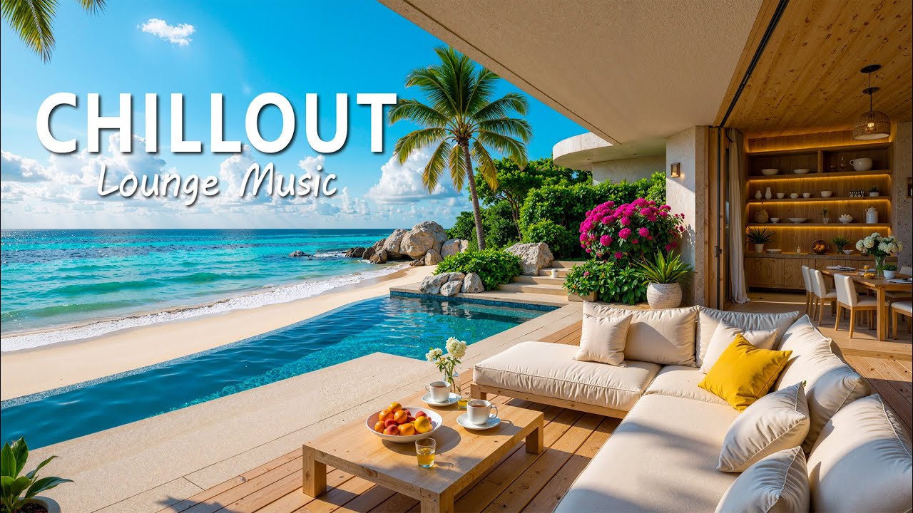 Beach Lounge - Relax Chillout Mix | Deep Chillout Ocean 2025 🌅🍸